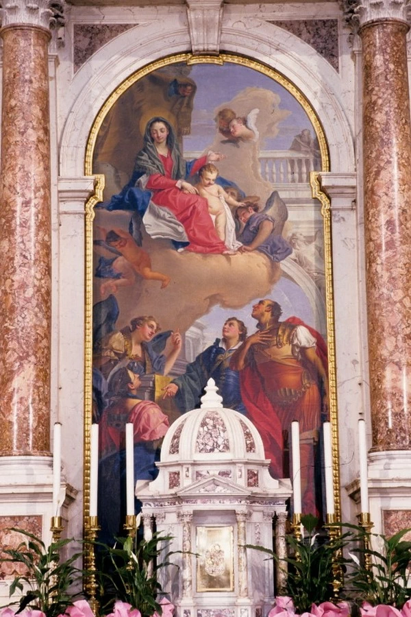 Madonna in trono col Bambino e quattro santi